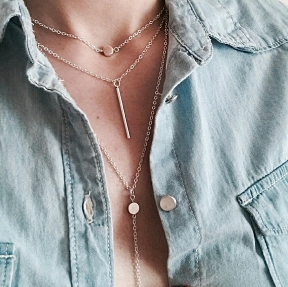 5🌟Rating*3-Layer* Charming Necklace - Picture 6 of 7